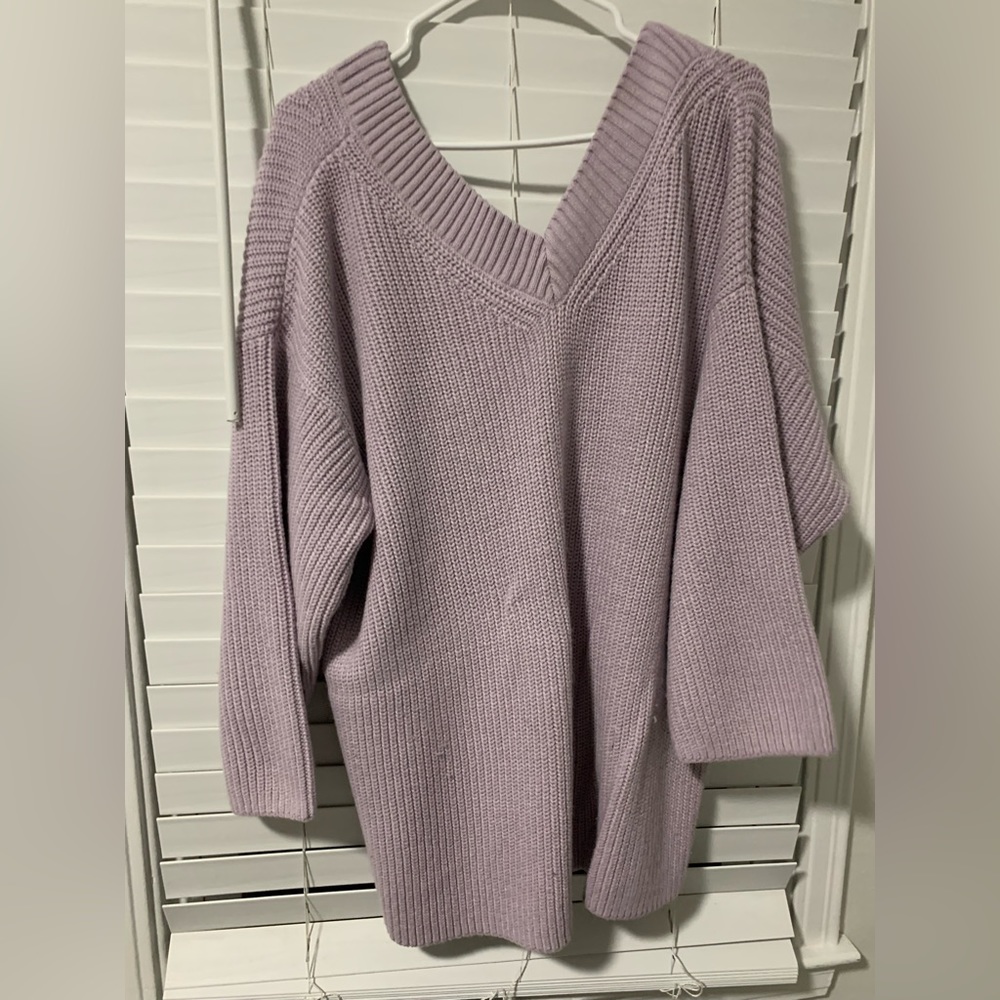H&M aesthetic purple sweater size xL